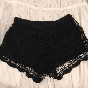 Full Tilt crochet shorts